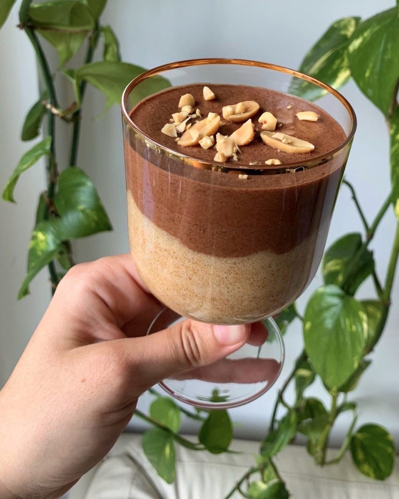 Vegan Chocolate Peanut Butter Mousse Roaming Romy